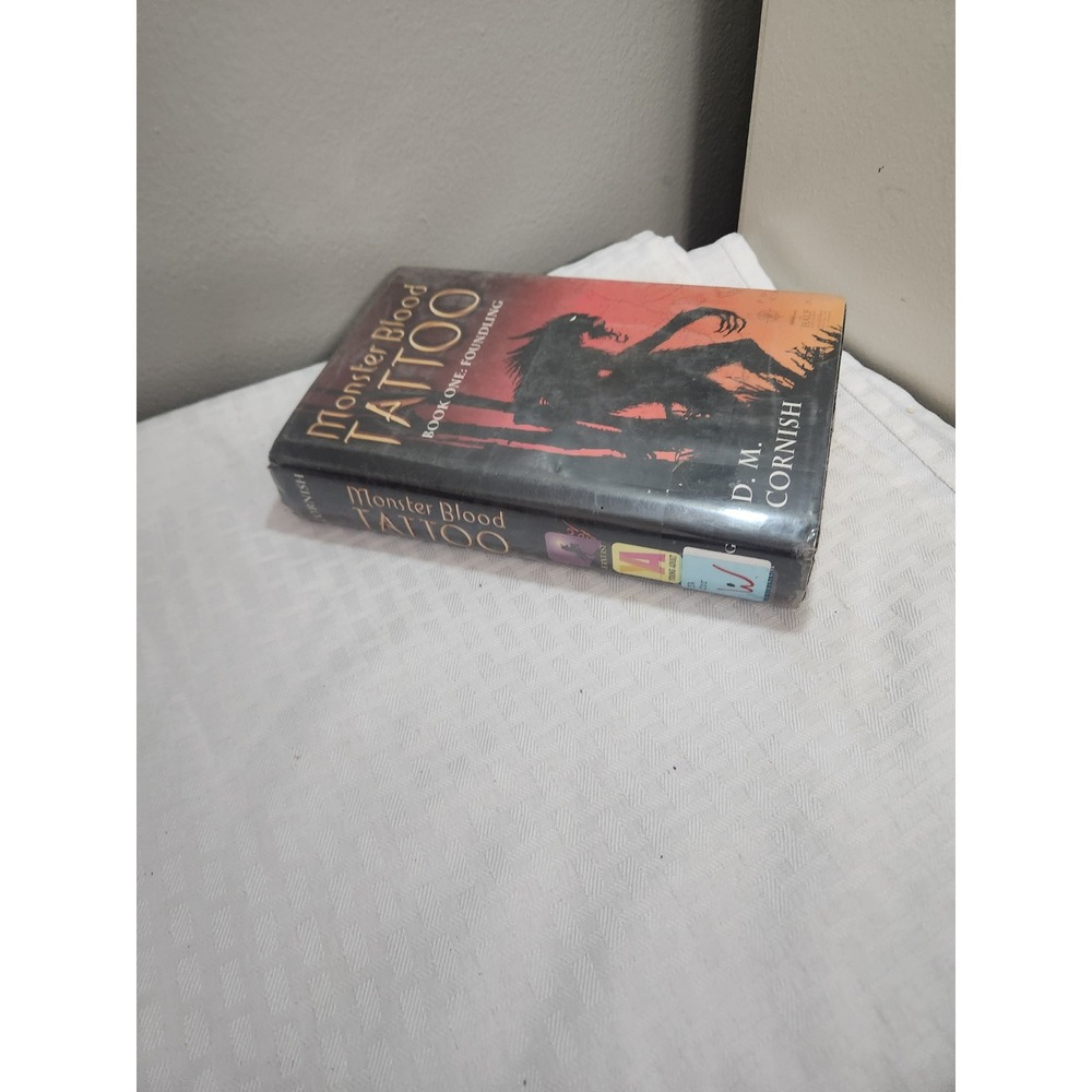Monster Blood Tattoo Book One Foundling D.M. Cornish Hardcover Fantasy Novel